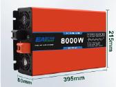 Įtampos keitiklis– inverteris 12-220v 8000w pultel - nuotraukos Nr. 3