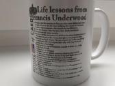 Puodelis "House of Cards" Francis Underwood taisyk