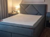 Sleepwell black continental lova 160x200 - nuotraukos Nr. 9