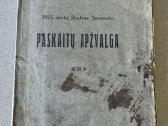 Senos knygos/žurnalai/laiškas 98 vnt 1877-1924 m - nuotraukos Nr. 23