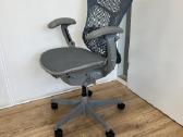 Refurbished Herman Miller Mirra Grey Blue Fog - nuotraukos Nr. 3