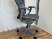 Refurbished Herman Miller Mirra Grey Blue Fog - nuotraukos Nr. 6