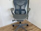 Refurbished Herman Miller Mirra Grey Blue Fog