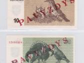 Lietuva 8 talonai 1992 1983 Pavyzdys Unc - nuotraukos Nr. 2