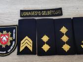Policijos, ugniagesių, kariuomenės antsiuvai - nuotraukos Nr. 2
