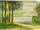 Popierius akvarelė Latvija kaina 25 eurai - nuotraukos Nr. 2
