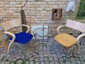 Vintažinių Mid Century autorinių kėdžių pora - nuotraukos Nr. 9