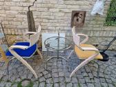 Vintažinių Mid Century autorinių kėdžių pora - nuotraukos Nr. 2