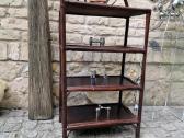 Vintažinė mid century ratango etažerė - nuotraukos Nr. 5