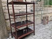 Vintažinė mid century ratango etažerė - nuotraukos Nr. 6