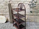 Vintažinė mid century ratango etažerė - nuotraukos Nr. 10