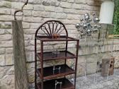Vintažinė mid century ratango etažerė - nuotraukos Nr. 14