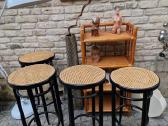Vintažinė mid century Thonet st. baro kėdės - nuotraukos Nr. 9