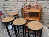 Vintažinė mid century Thonet st. baro kėdės - nuotraukos Nr. 18