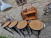 Vintažinė mid century Thonet st. baro kėdės - nuotraukos Nr. 24