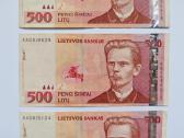 Parduodu 500lt banknotus iš apyvartos