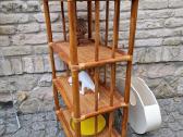 Vintažinė mid century ratango etažerė - nuotraukos Nr. 11
