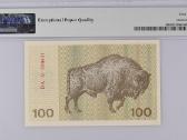 1991 100 talonų Da serija Unc Pmg65 - nuotraukos Nr. 2