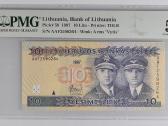 1997 10 litų aunc Pmg58