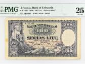 1928 100 litų Pmg25