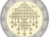 2 eurų Lietuvos Unc proginės monetos - nuotraukos Nr. 8