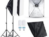 Apšvietimo ir fotostudijos rinkinys su softbox - nuotraukos Nr. 7
