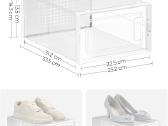 Dėžučių batams/kitiems daiktams rinkinys. 12vnt. - nuotraukos Nr. 7