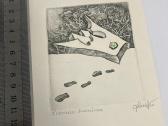 Garazina.didelyte Exlibris grafika - nuotraukos Nr. 3