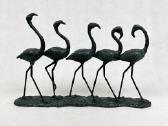 Metalinė skulptūra "Flamingai" (turime 4) - nuotraukos Nr. 2