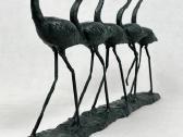 Metalinė skulptūra "Flamingai" (turime 4) - nuotraukos Nr. 5