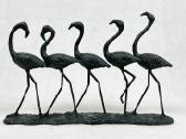 Metalinė skulptūra "Flamingai" (turime 4) - nuotraukos Nr. 6