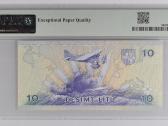 1997 10 litų serija Aad, Unc, Pmg67 - nuotraukos Nr. 2