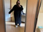 Naujas dirbtinio karakulio oversize paltas - nuotraukos Nr. 9