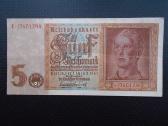 5 markes Vokietija 3reicas 1942m
