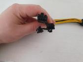 6pin to 2x 8pin Gpu maitinimo adapteris - nuotraukos Nr. 3