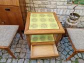 Vintažinis mid century kavos staliukas - nuotraukos Nr. 35