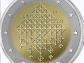 2 euro proginės monetos, Lv, Est, Lt - nuotraukos Nr. 4