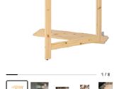Parduodama Ikea "ivar"lentyna su išlankstomu stalu - nuotraukos Nr. 4