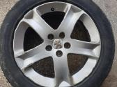 R17 originalūs Peugeot 407 su žieminėm padangom - nuotraukos Nr. 9