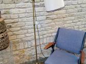 Vintažinis mid century žalvarinis toršeras - nuotraukos Nr. 5