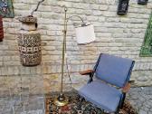 Vintažinis mid century žalvarinis toršeras - nuotraukos Nr. 19