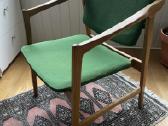 Mid century, vintažinis ąžuolinis krėslas - nuotraukos Nr. 2