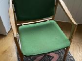 Mid century, vintažinis ąžuolinis krėslas - nuotraukos Nr. 4