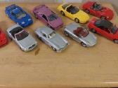 Modeliukai 1:18 mercedes chevrolet porsche ir kiti
