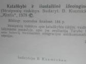 1927. Katalikybė Ir Šiuolaikinė Ideologinė Kova - nuotraukos Nr. 2