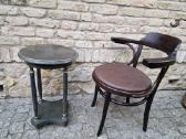 Vintažinis mid century medžio masyvo staliukas - nuotraukos Nr. 2