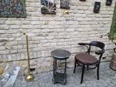 Vintažinis mid century medžio masyvo staliukas - nuotraukos Nr. 13