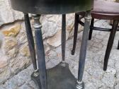 Vintažinis mid century medžio masyvo staliukas - nuotraukos Nr. 29