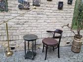 Vintažinis mid century medžio masyvo staliukas - nuotraukos Nr. 31