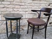 Vintažinis mid century medžio masyvo staliukas - nuotraukos Nr. 33